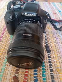 Canon EOS 550D +obiettivo 18-135mm