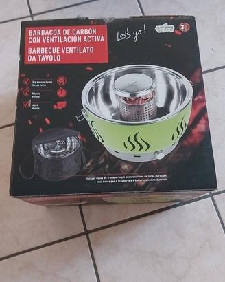 griglia portatile con ventilazione