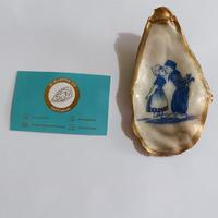 conchiglia ostrica dipinta amsterdam  come da foto