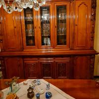 SALA DA  PRANZO IN STILE DI ARTE TOSCANA