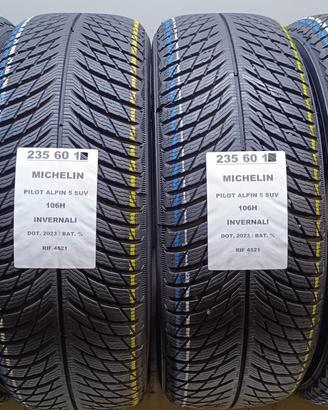 4 GOMME 235 60 17 MICHELIN INV RIF4521