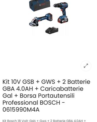 Kit bosch professionale