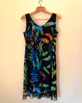 abito donna estivo smanicato festivo Link Soft L