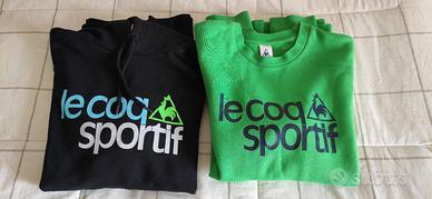 n.2 felpe le Coq Sportif taglia S