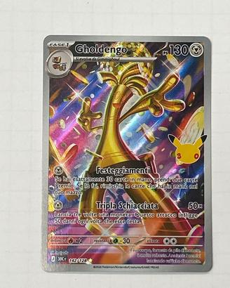Carta pokemon 30esimo anniversario Gholdengo