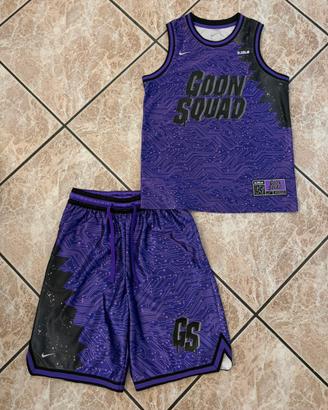 completo nike space jam lebron james come nuovo