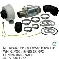 Kit ricambi lavastoviglie Whirlpool/Ignis 