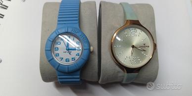 N°2 Orologi da Donna Senza Batteria, Hip Hop, Hoop