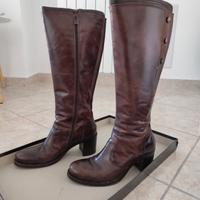 Stivali donna cuoio NERO GIARDINI