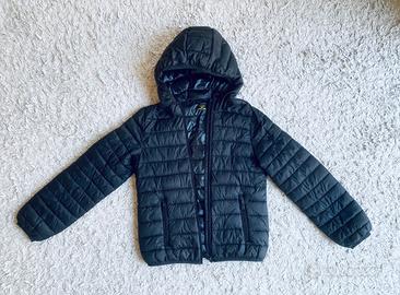 Piumino eco OVS nero con cappuccio 10-11 anni