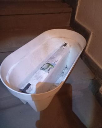 Vaso da ringhiera e Sottovasi grandi