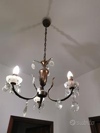 Lampadario a gocce 
