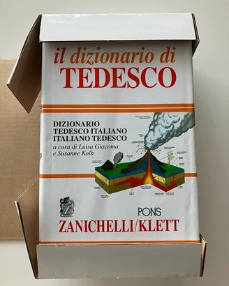 Il dizionario di tedesco con custodia