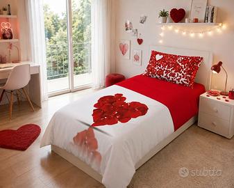 Bassetti Completo Copripiumone Love is Passion 1P