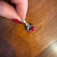 Charm pendente pandora ciliegie
