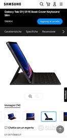 KEYBOARD SAMSUNG GALAXY TAB S9 e SAMSUNG S9 FE