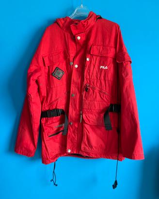 Giaccone sportivo Fila Adventure rosso, taglia L
