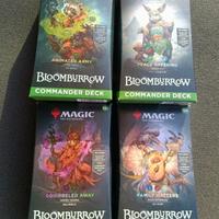Magic 4 Mazzi Commander Bloomburrow Set English