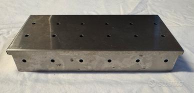 Scatola per Affumicatore per Barbecue Acciaio Inox