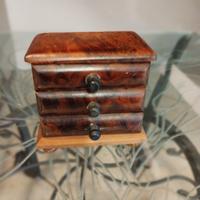 Portagioie in legno di radica e tuya