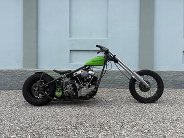 Harley-davidson Panhead FL Chopper Swedish Style