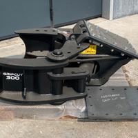 CESOIA FORESTALE GRIP CUT 300 PER ESCAVATORE NUOVA