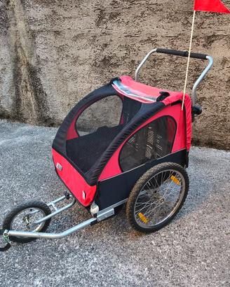 Carrello rimorchio bicicletta 