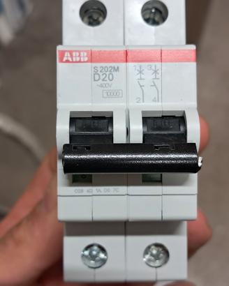 magneto termico  abb