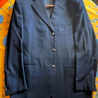 Giacca blu uomo tg.56 lana kashmir