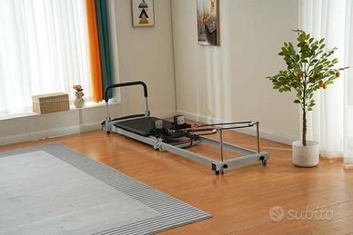 Reformer Pilates pieghevole di metallo - Nuovo