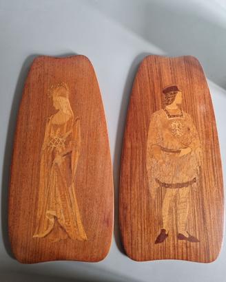 Tavolette decorative in legno Gusmai Trani