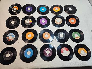 Lotto 40 Dischi Vinile 45 Giri Vintage 