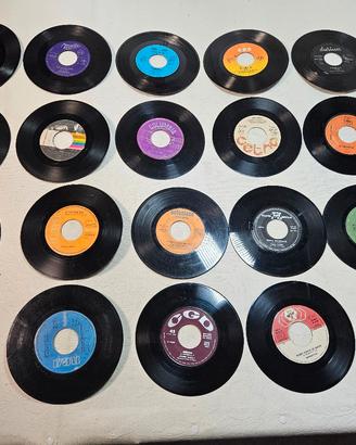 Lotto 40 Dischi Vinile 45 Giri Vintage 