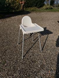 Seggiolone Ikea con cuscino 