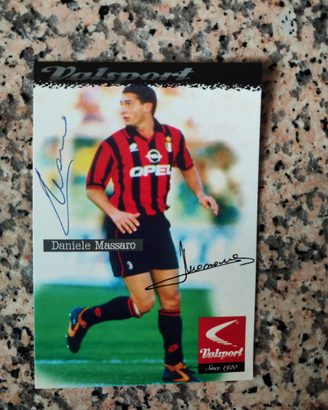 Autografo Daniele Massaro Milan
