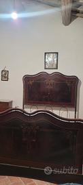 letto antico liberty matrimoniale misura francese