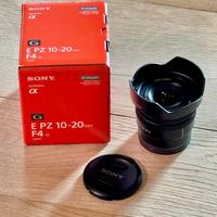 Sony E 10-20mm f/4 PZ Serie G obiettivo perfetto