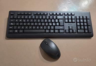 Trust tastiera + mouse wireless