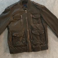 giacca in pelle Aeronautica Militare XL uomo