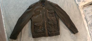 giacca in pelle Aeronautica Militare XL uomo
