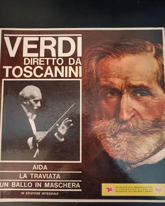 Cofanetto 3 OPERE di Verdi in vinile 33 giri 