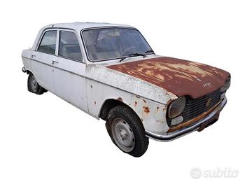 Peugeot 204 4 Porte Demolita - Per Ricambi