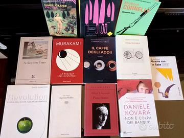 Lotto 12 LIBRI di NARRATIVA & SAGGISTICA