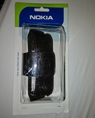 nokia e90 guscio in pelle da cintura 