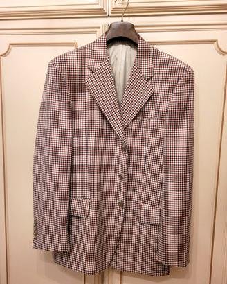 Giacca da uomo in lana TG. 50 a quadretti