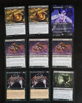 Carte di Magic the Gathering 74 nero