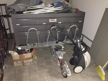 Carrello Pedretti per moto e cassone per kart/quad