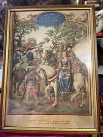 Stampe con cornice Tavole Breviario Grimani