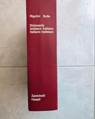 dizionario bilingue: italiano e tedesco 