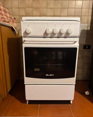 Cucina ELBA 4 fuochi con forno a gas